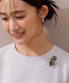 【troisieme chaco】NEW/パールブローチ（WEB限定）