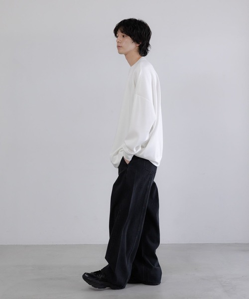 LOWRYS FARM（ローリーズファーム）の「【LFM(U)】TRPU／DOLMANTLS　 643162（Tシャツ/カットソー・メンズ・ホワイト/ブラック/グレー/グリーン・SMALL/LARGE/MEDIUM）」の6枚目の写真