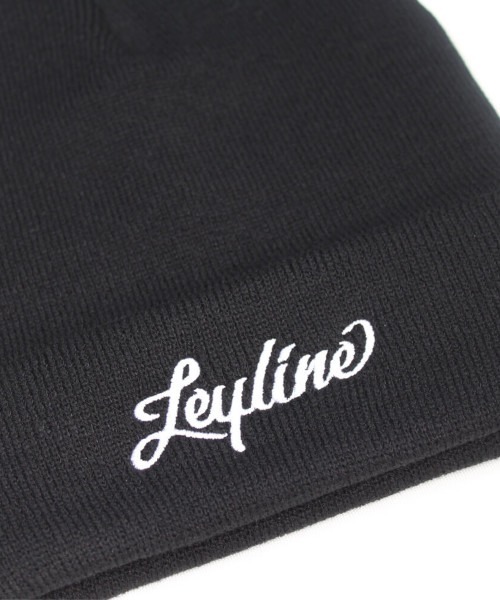 Leyline(レイライン)の「【Leyline】graffiti logo nit(ニットキャップ/ビーニー・メンズ・ブラック・FREE)」の2枚目の写真