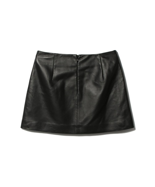 UNUS(ユナス)の「UNUS / Lamb Leather Skirt(スカート・レディース・ブラック・36/38)」の3枚目の写真