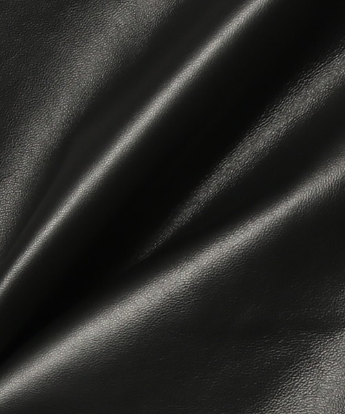 UNUS(ユナス)の「UNUS / Lamb Leather Skirt(スカート・レディース・ブラック・36/38)」の6枚目の写真
