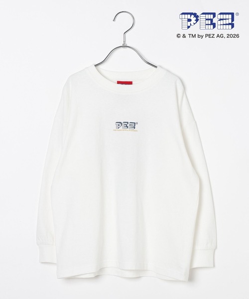 GLOBAL WORK(グローバルワーク)の「ヘビロッTEE/PEZ/長袖/636287(Tシャツ/カットソー・キッズ・ライトグレー/ホワイト/チャコールグレー/ホワイト系その他2・150cm/160cm/140cm/130cm)」の11枚目の写真