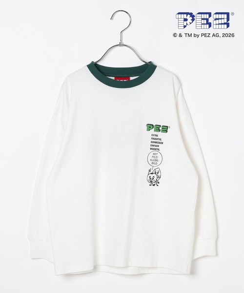 GLOBAL WORK(グローバルワーク)の「ヘビロッTEE/PEZ/長袖/636287(Tシャツ/カットソー・キッズ・ライトグレー/ホワイト/チャコールグレー/ホワイト系その他2・150cm/160cm/140cm/130cm)」の15枚目の写真