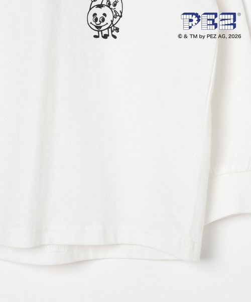 GLOBAL WORK(グローバルワーク)の「ヘビロッTEE/PEZ/長袖/636287(Tシャツ/カットソー・キッズ・ライトグレー/ホワイト/チャコールグレー/ホワイト系その他2・150cm/160cm/140cm/130cm)」の17枚目の写真