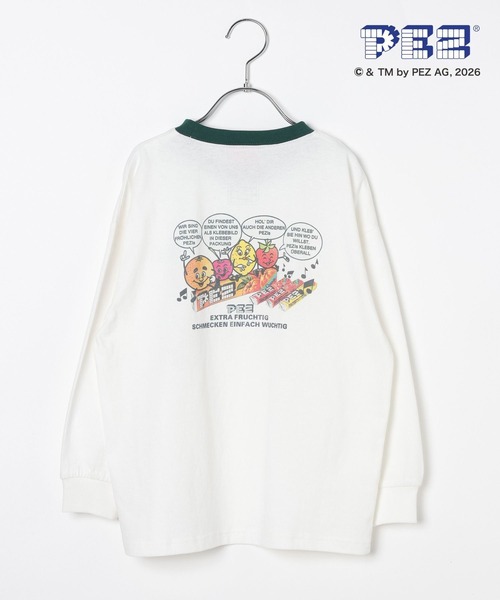 GLOBAL WORK(グローバルワーク)の「ヘビロッTEE/PEZ/長袖/636287(Tシャツ/カットソー・キッズ・ライトグレー/ホワイト/チャコールグレー/ホワイト系その他2・150cm/160cm/140cm/130cm)」の20枚目の写真