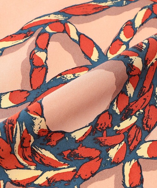 manipuri(マニプリ)の「【別注】manipuri AFRICAN シルクスカーフ(バンダナ/スカーフ・レディース・ピンク系その他・FREE)」の2枚目の写真