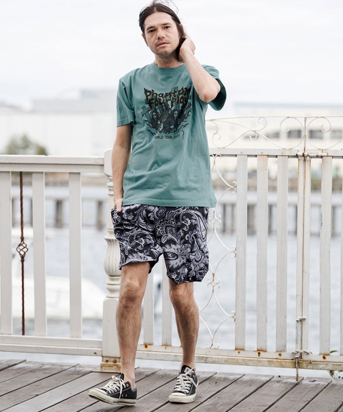 CAMBIO(カンビオ)の「mt10267- プリントT(Phantom Four Play) Tシャツ(CASD-173)(Tシャツ/カットソー・メンズ・スミクロ/ホワイト系その他/グリーン系その他・M/S/XL/L)」の10枚目の写真