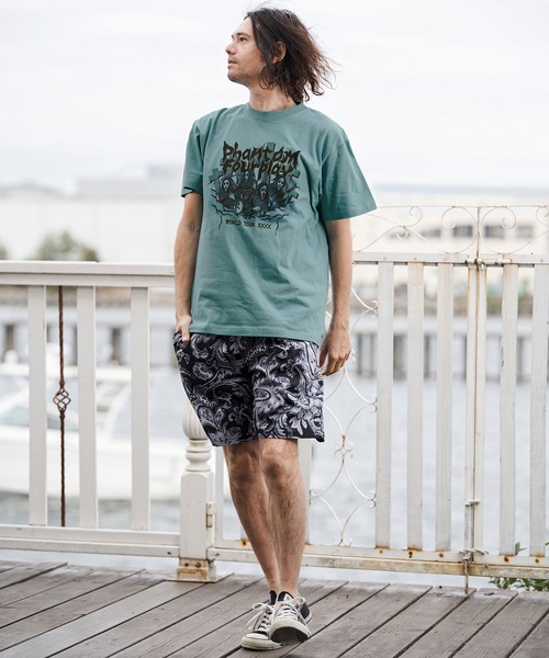 CAMBIO(カンビオ)の「mt10267- プリントT(Phantom Four Play) Tシャツ(CASD-173)(Tシャツ/カットソー・メンズ・スミクロ/ホワイト系その他/グリーン系その他・M/S/XL/L)」の11枚目の写真