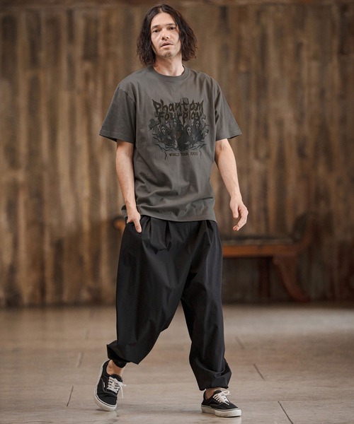 CAMBIO(カンビオ)の「mt10267- プリントT(Phantom Four Play) Tシャツ(CASD-173)(Tシャツ/カットソー・メンズ・スミクロ/ホワイト系その他/グリーン系その他・M/S/XL/L)」の15枚目の写真