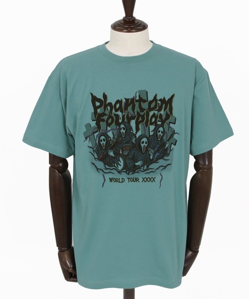 CAMBIO(カンビオ)の「mt10267- プリントT(Phantom Four Play) Tシャツ(CASD-173)(Tシャツ/カットソー・メンズ・スミクロ/ホワイト系その他/グリーン系その他・M/S/XL/L)」の16枚目の写真