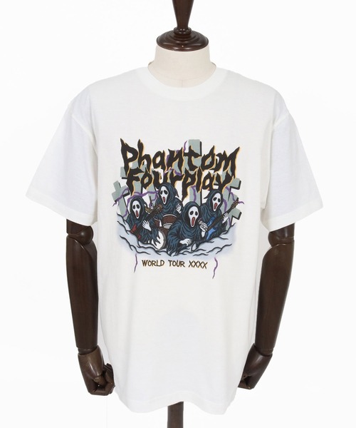 CAMBIO(カンビオ)の「mt10267- プリントT(Phantom Four Play) Tシャツ(CASD-173)(Tシャツ/カットソー・メンズ・スミクロ/ホワイト系その他/グリーン系その他・M/S/XL/L)」の17枚目の写真