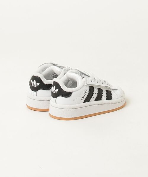 adidas（アディダス）の「キャンパス 00s コンフォートクロージャー 伸縮シューレース キッズ / Campus 00s Comfort Closure Elastic Lace Kids / アディダスオリジナルス adidas Originals（スニーカー・キッズ・ホワイト・13.0cm/14.0cm/15.0cm/12cm/16.0cm）」の9枚目の写真