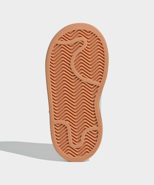 adidas（アディダス）の「キャンパス 00s コンフォートクロージャー 伸縮シューレース キッズ / Campus 00s Comfort Closure Elastic Lace Kids / アディダスオリジナルス adidas Originals（スニーカー・キッズ・ホワイト・13.0cm/14.0cm/15.0cm/12cm/16.0cm）」の3枚目の写真