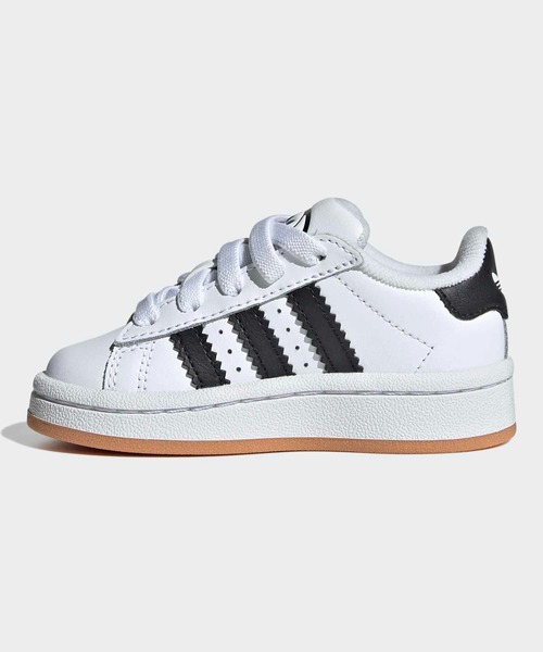 adidas（アディダス）の「キャンパス 00s コンフォートクロージャー 伸縮シューレース キッズ / Campus 00s Comfort Closure Elastic Lace Kids / アディダスオリジナルス adidas Originals（スニーカー・キッズ・ホワイト・13.0cm/14.0cm/15.0cm/12cm/16.0cm）」の6枚目の写真