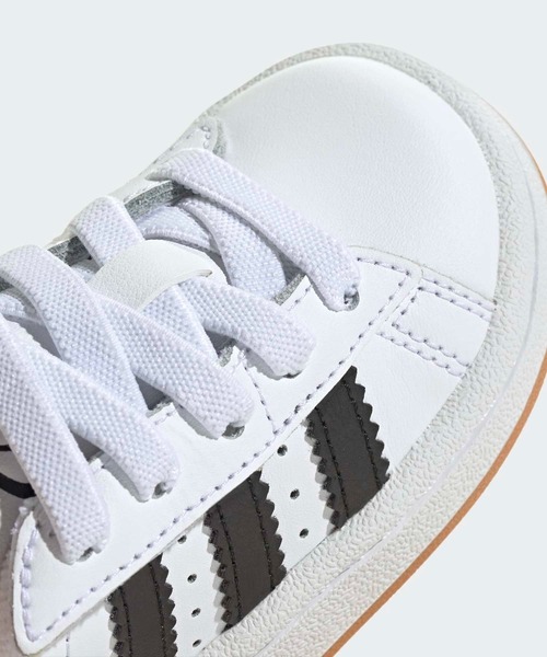 adidas（アディダス）の「キャンパス 00s コンフォートクロージャー 伸縮シューレース キッズ / Campus 00s Comfort Closure Elastic Lace Kids / アディダスオリジナルス adidas Originals（スニーカー・キッズ・ホワイト・13.0cm/14.0cm/15.0cm/12cm/16.0cm）」の7枚目の写真