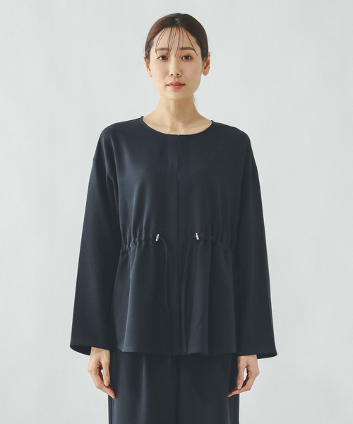 GLOBAL WORK（グローバルワーク）の「ジョーゼットカーディガン＊パンツセット/636248（その他パンツ・レディース・ブラック/ネイビー・LARGE/MEDIUM）」の15枚目の写真