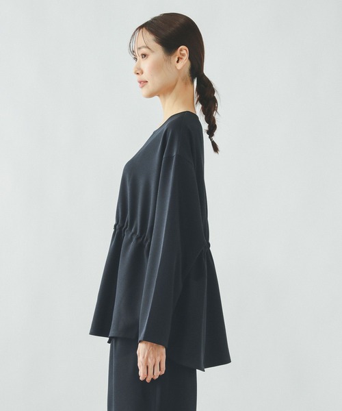 GLOBAL WORK（グローバルワーク）の「ジョーゼットカーディガン＊パンツセット/636248（その他パンツ・レディース・ブラック/ネイビー・LARGE/MEDIUM）」の16枚目の写真