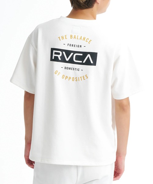 RVCA(ルーカ)の「RVCA メンズ TCS FT SS トレーナー 【2026年春夏モデル】/ルーカ半袖スウェットトレーナー(スウェット・メンズ・ホワイト/ブラック/ヘザーグレー・X-LARGE/LARGE/MEDIUM/SMALL)」の1枚目の写真