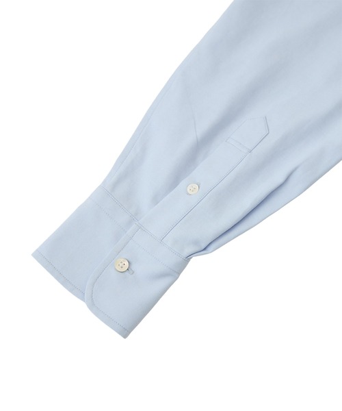 LA MARINE FRANCAISE(マリン フランセーズ)の「オックス定番シャツ(シャツ/ブラウス・レディース・ホワイト/ネイビー/サックスブルー・1)」の6枚目の写真