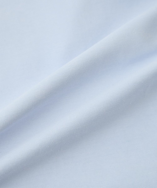 LA MARINE FRANCAISE(マリン フランセーズ)の「オックス定番シャツ(シャツ/ブラウス・レディース・ホワイト/ネイビー/サックスブルー・1)」の9枚目の写真