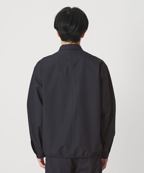 BEAUTY&YOUTH UNITED ARROWS（ビューティーアンドユースユナイテッドアローズ）の「KOMATSU PACK ジップ アップ シャツ セットアップ対応 撥水 ウォッシャブル（ブルゾン・メンズ・ダークグレー/ネイビー・XL/L/M/S）」の13枚目の写真