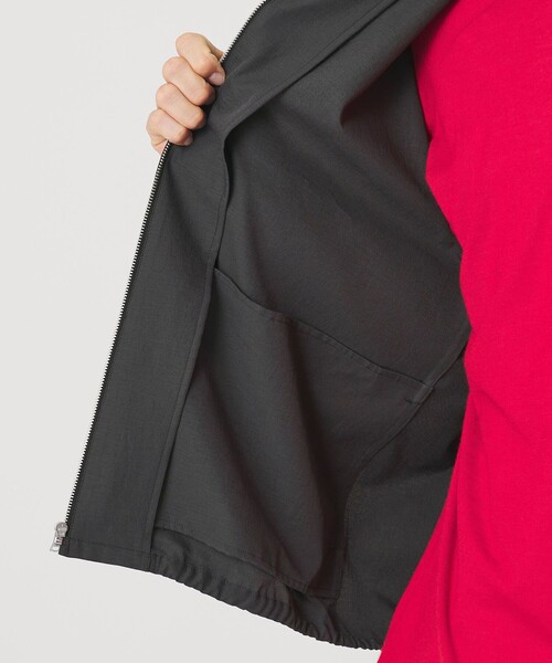 BEAUTY&YOUTH UNITED ARROWS（ビューティーアンドユースユナイテッドアローズ）の「KOMATSU PACK ジップ アップ シャツ セットアップ対応 撥水 ウォッシャブル（ブルゾン・メンズ・ダークグレー/ネイビー・XL/L/M/S）」の17枚目の写真