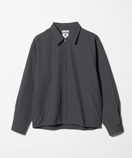 BEAUTY&YOUTH UNITED ARROWS（ビューティーアンドユースユナイテッドアローズ）の「KOMATSU PACK ジップ アップ シャツ セットアップ対応 撥水 ウォッシャブル（ブルゾン・メンズ・ダークグレー/ネイビー・XL/L/M/S）」の18枚目の写真