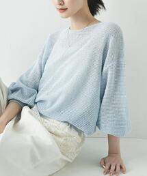 URBAN RESEARCH | ペーパーヤーンボートネックニット(ニット/セーター)