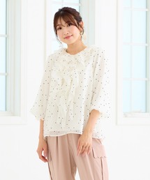 Rose Tiara｜ローズティアラのトップス（ドット柄）通販 - ZOZOTOWN