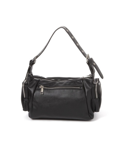 3.3 Field Trip （3.3フィールドトリップ）の「3.3 Field Trip／ポケットデザインショルダーバッグ（ショルダーバッグ・レディース・ブラック/アイボリー・FREE）」の9枚目の写真