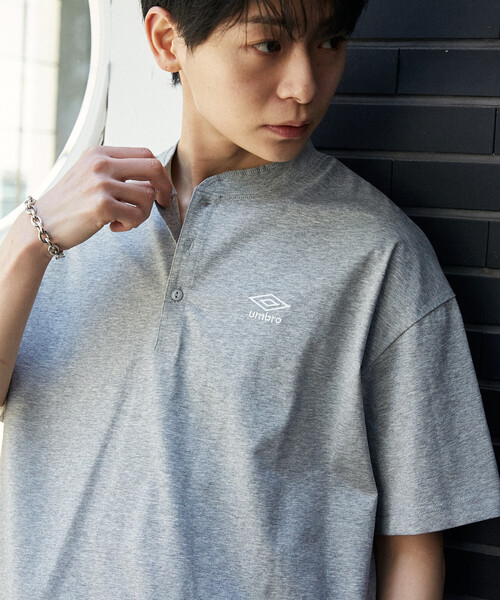 UMBRO × PUBLUX/アンブロ ＜吸水速乾＞別注 プレーティング天竺
