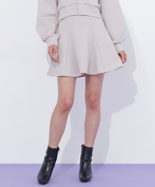 JILL by JILL STUART(ジルバイジルスチュアート)の「ダイバーセットアップ ミニスカパン(スカート・レディース・ブラック/ベージュ/グレー・FREE)」の19枚目の写真