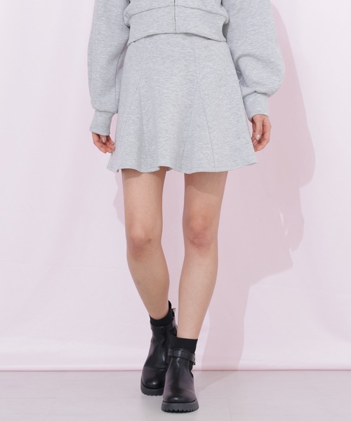 JILL by JILL STUART(ジルバイジルスチュアート)の「ダイバーセットアップ ミニスカパン(スカート・レディース・ブラック/ベージュ/グレー・FREE)」の13枚目の写真