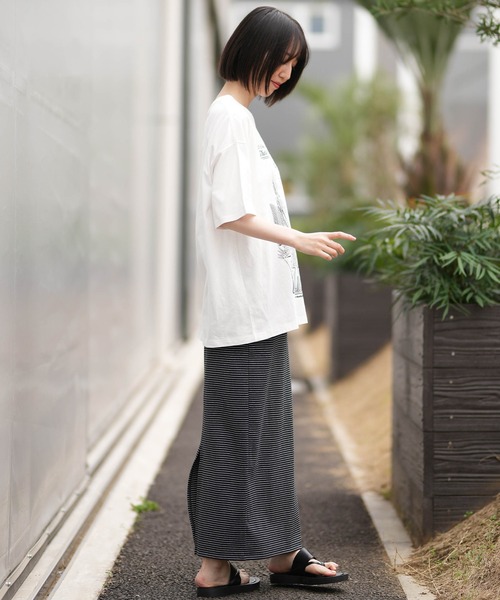 BILLABONG(ビラボン)の「BILLABONG/ビラボン 半袖 Tシャツ BG013214(Tシャツ/カットソー・レディース・スミクロ/ホワイト・L/M)」の12枚目の写真