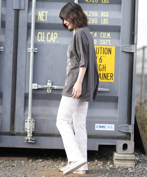 BILLABONG(ビラボン)の「BILLABONG/ビラボン 半袖 Tシャツ BG013214(Tシャツ/カットソー・レディース・スミクロ/ホワイト・L/M)」の4枚目の写真