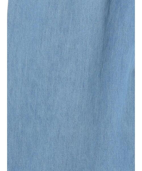 Samansa Mos2（サマンサ モスモス）の「デニムタックトラウザー（その他パンツ・レディース・ブルー/サックスブルー・L/M）」の9枚目の写真