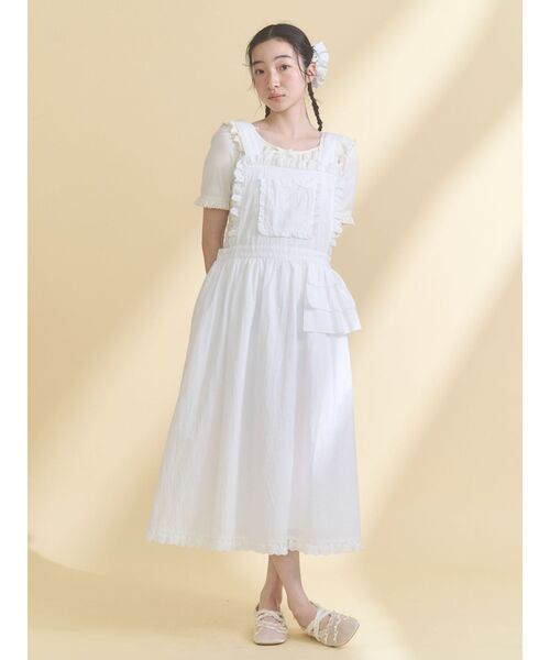 merry jenny(メリージェニー)の「petit ribbonシアーバレエシューズ(バレエシューズ・レディース・ブラック/アイボリー・LARGE/MEDIUM)」の19枚目の写真