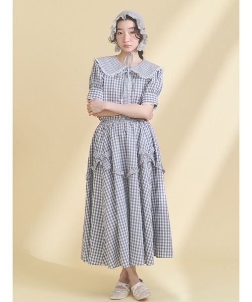merry jenny(メリージェニー)の「petit ribbonシアーバレエシューズ(バレエシューズ・レディース・ブラック/アイボリー・LARGE/MEDIUM)」の9枚目の写真