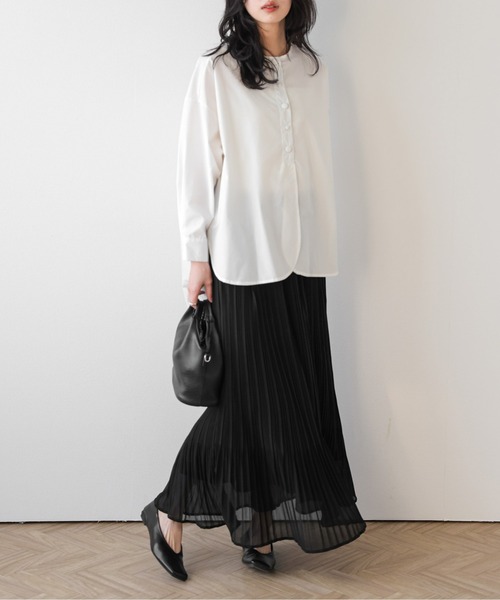 SUGAR BISKET（シュガービスケット）の「フレアプリーツスカート（スカート・レディース・ライトグレー/ホワイト/ブラック/モカ・フリー）」の2枚目の写真