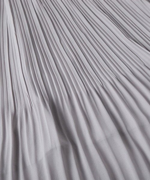 SUGAR BISKET（シュガービスケット）の「フレアプリーツスカート（スカート・レディース・ライトグレー/ホワイト/ブラック/モカ・フリー）」の7枚目の写真