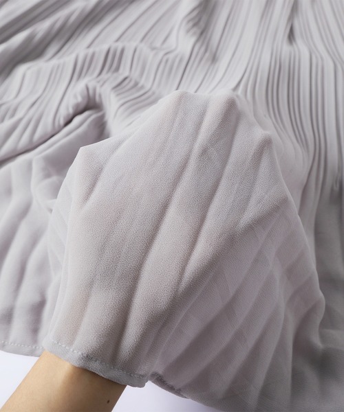 SUGAR BISKET（シュガービスケット）の「フレアプリーツスカート（スカート・レディース・ライトグレー/ホワイト/ブラック/モカ・フリー）」の10枚目の写真