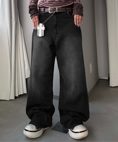 sedacle(セダクル)の「ユニオンポケットスラブ加工デニム(デニムパンツ・メンズ・ダークインディゴブルー/ブラック・SMALL/MEDIUM/LARGE)」の6枚目の写真