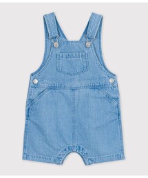 PETIT BATEAU | デニムショートサロペット(サロペット/オーバーオール)