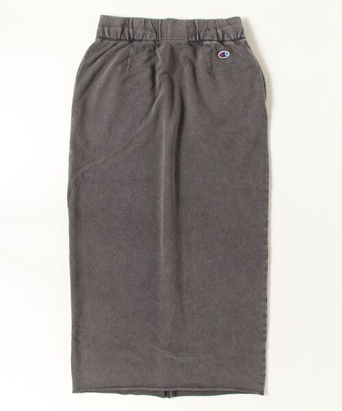 Champion（チャンピオン）の「チャンピオン  SWEAT SKIRT（スカート・レディース・チャコールグレー/ダークブルー・M/L）」の2枚目の写真