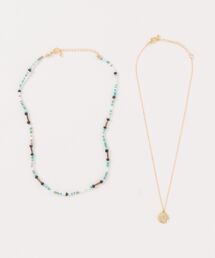 RAGEBLUE | 2SET/ビーズネックレス(ネックレス)