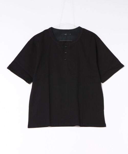 improves(インプローブス)の「無地 ヘンリーネック ワイド Tシャツ(Tシャツ/カットソー・メンズ・ホワイト/ブラック/その他・X-LARGE/LARGE/MEDIUM)」の13枚目の写真