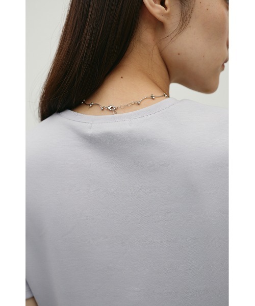 STYLEMIXER(スタイルミキサー)の「ヘムバルーンカットトップ(Tシャツ/カットソー・レディース・ブラック/ライトグレー/ホワイト・FREE)」の18枚目の写真