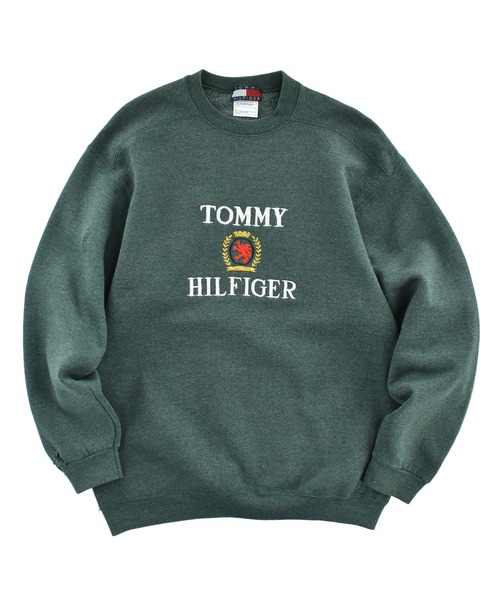 USED】90's TOMMY HILFIGER 刺繍ロゴ スウェット（スウェット）｜TOMMY