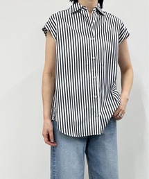 THE FLATS（ザフラッツ）の「ST: THE FLATS  N/S SHIRT / ノースリーブ シャツ（シャツ/ブラウス）」