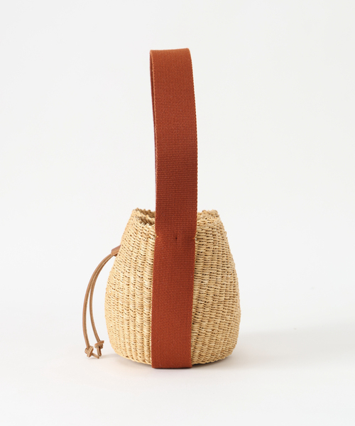 IENA（イエナ）の「MUUN/ムーニュ  MINI ORBI バッグ MORB_COT_NRUEC（ハンドバッグ・レディース・キャメル・FREE）」の11枚目の写真